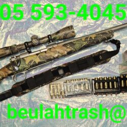 300 WSM Stainless Synthetic Camo Winchester 70 with camo Nikon 3-9x40 scope, sling ammo & brass
