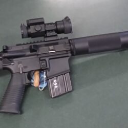 Aero Precision AP15 450 Bushmaster with 4 mags and Vortex Strikefire sight