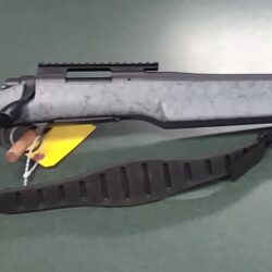 Remington 700 308 in Bell & Carlson stock, with sling, muzzle break 20" heavy threaded barrel, box