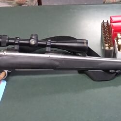 Savage 116 LH 6.5mm x 284 with 22" barrel, sling, dies