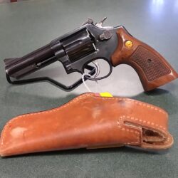 Used Taurus 357 mag 4" barrel model 66 with leather holster